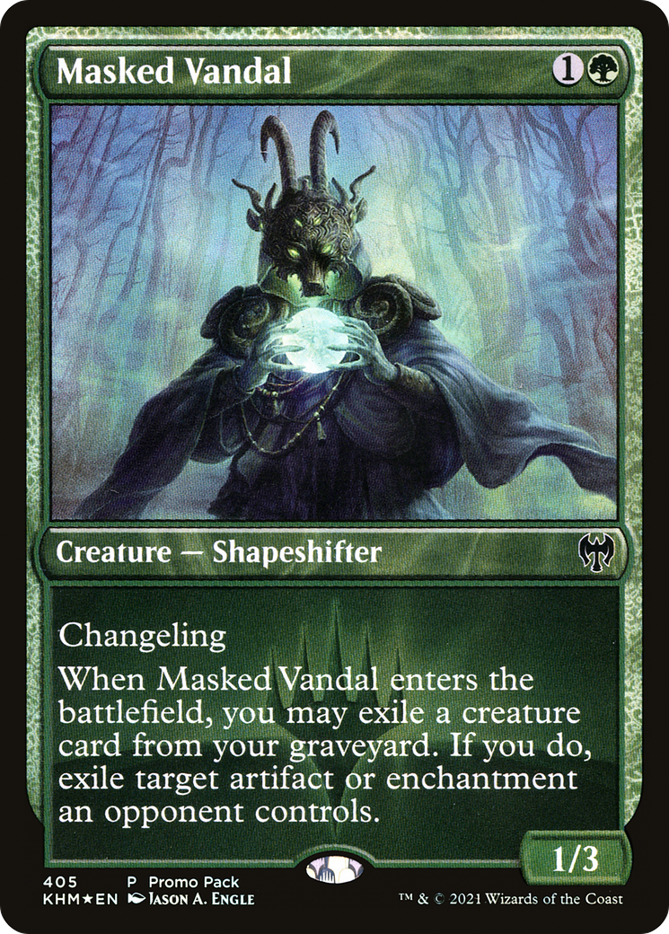Masked Vandal (405) [Kaldheim] foil - Deck Out Gaming