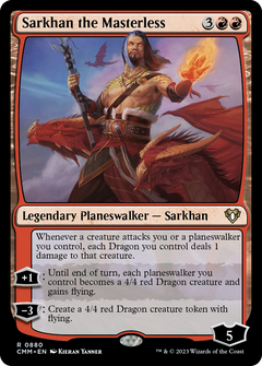 Sarkhan the Masterless (880) [Commander Masters] - Deck Out Gaming