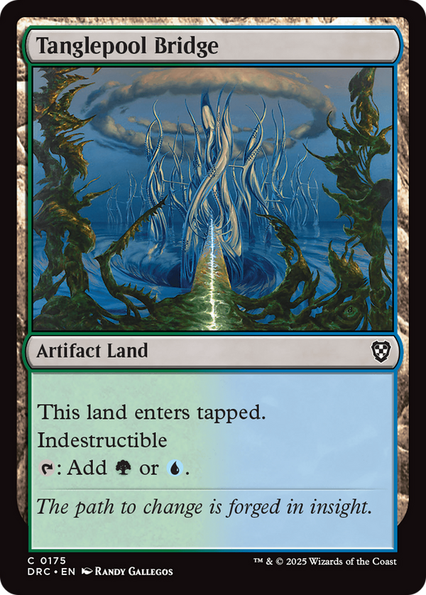 Tanglepool Bridge (175) [Commander: Aetherdrift] - Deck Out Gaming