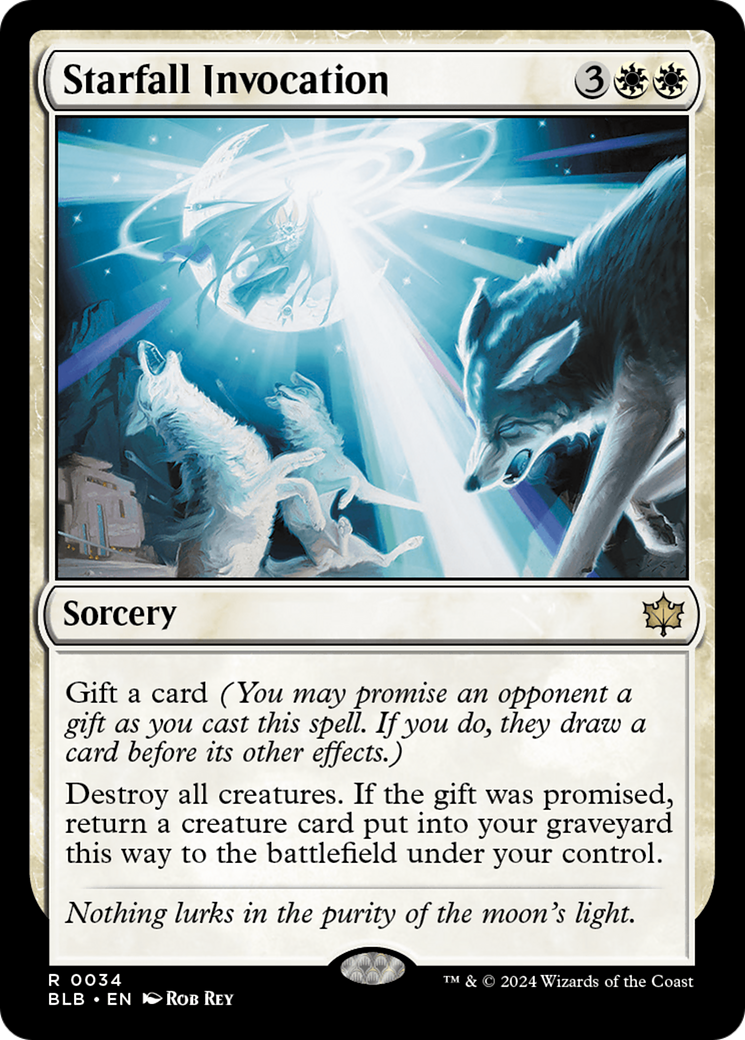 Starfall Invocation (34) [Bloomburrow] - Deck Out Gaming