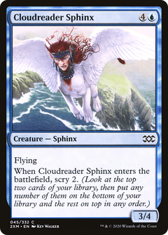 Cloudreader Sphinx (45) [Double Masters] foil - Deck Out Gaming