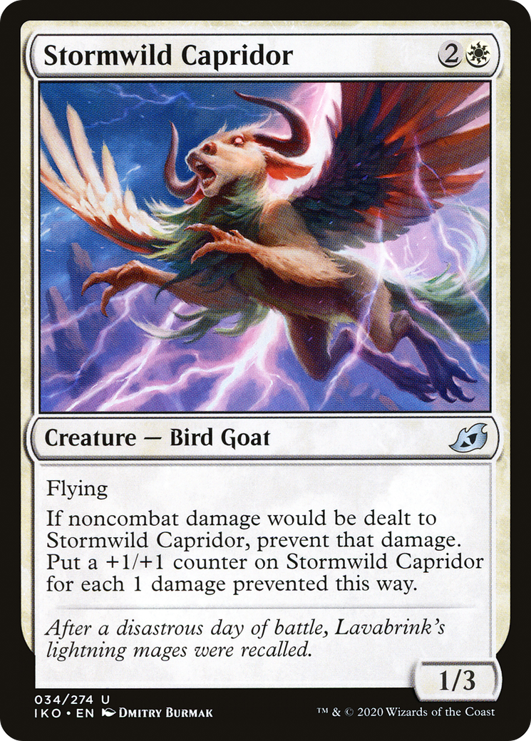 Stormwild Capridor (34) [Ikoria: Lair of Behemoths] foil - Deck Out Gaming