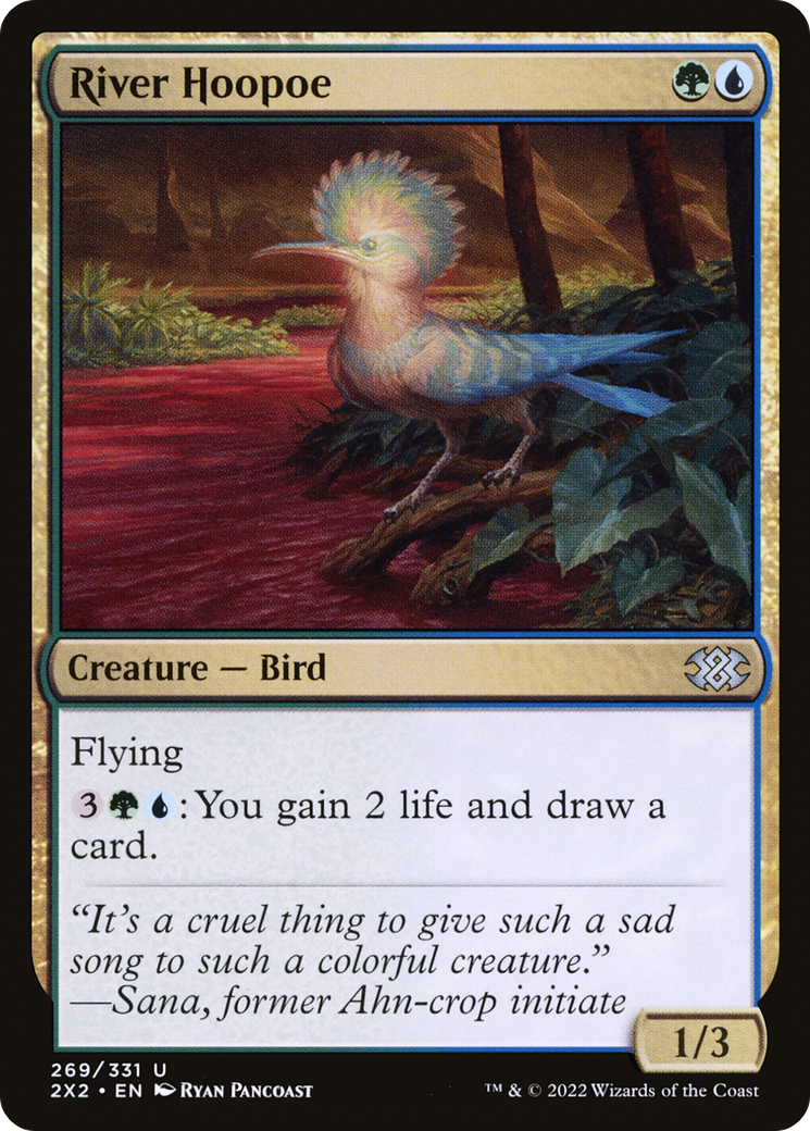 River Hoopoe (269) [Double Masters 2022] foil - Deck Out Gaming