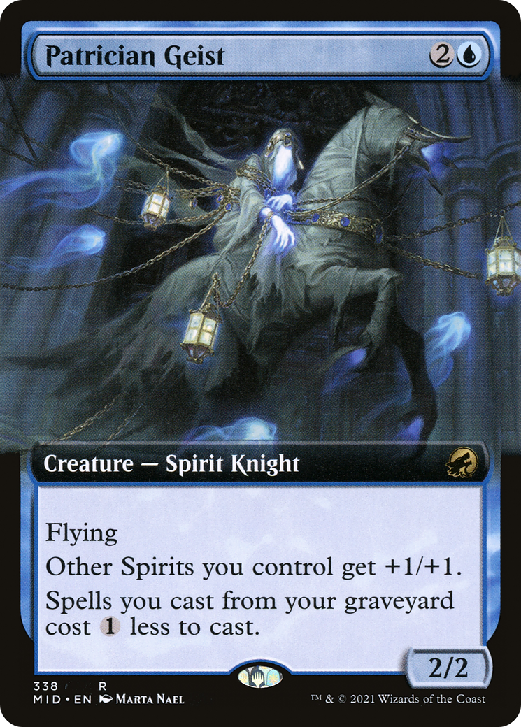 Patrician Geist (338) [Innistrad: Midnight Hunt] - Deck Out Gaming