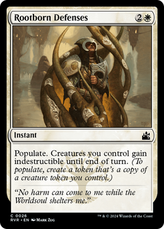 Rootborn Defenses (26) [Ravnica Remastered] foil - Deck Out Gaming