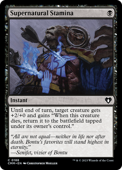 Supernatural Stamina (188) [Commander Masters] foil - Deck Out Gaming