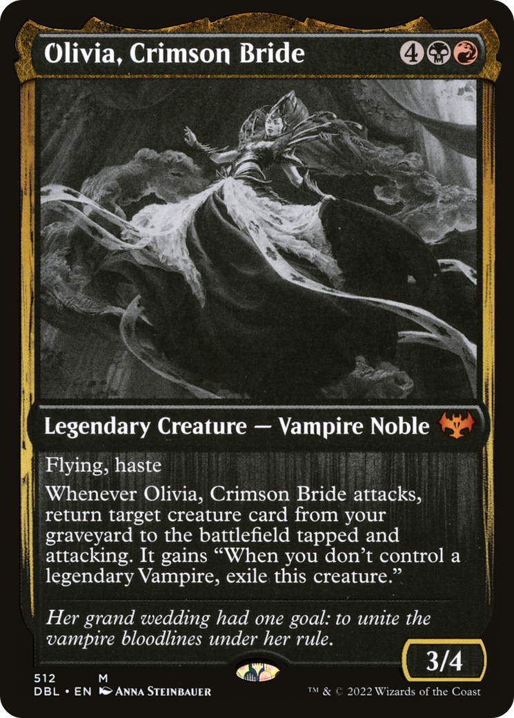 Olivia, Crimson Bride (512) [Innistrad: Double Feature] foil - Deck Out Gaming