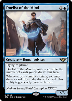 Duelist of the Mind (45) [Outlaws of Thunder Junction] foil - Deck Out Gaming