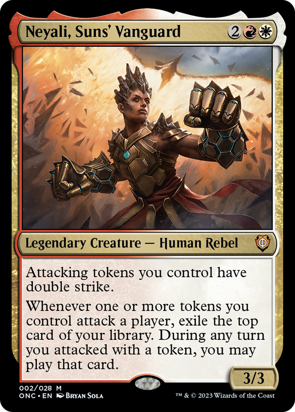 Neyali, Suns' Vanguard (2) [Phyrexia: All Will Be One Commander] - Deck Out Gaming