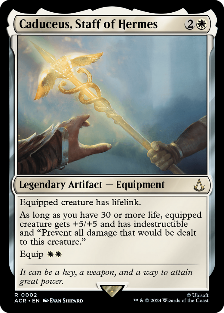 Caduceus, Staff of Hermes (2) [Assassin's Creed] - Deck Out Gaming