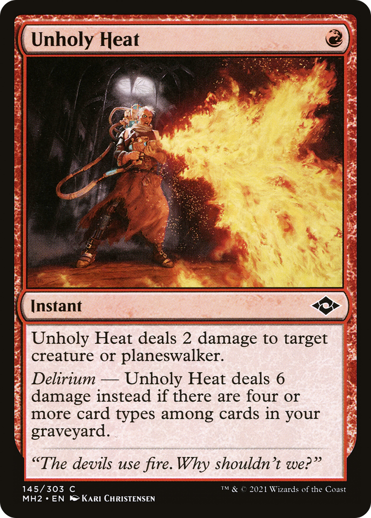 Unholy Heat (145) [Modern Horizons 2] - Deck Out Gaming