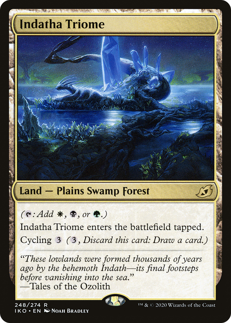 Indatha Triome (248) [Ikoria: Lair of Behemoths] foil - Deck Out Gaming