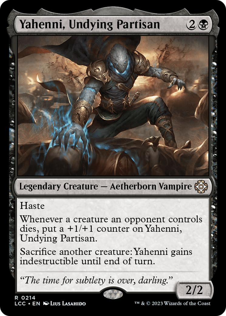 Yahenni, Undying Partisan (214) [The Lost Caverns of Ixalan Commander] - Deck Out Gaming