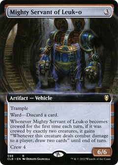 Mighty Servant of Leuk-o (Extended Art) (598) [Commander Legends: Battle for Baldur's Gate] - Deck Out Gaming