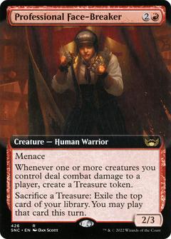 Professional Face-Breaker (Extended Art) (426) [Streets of New Capenna] - Deck Out Gaming