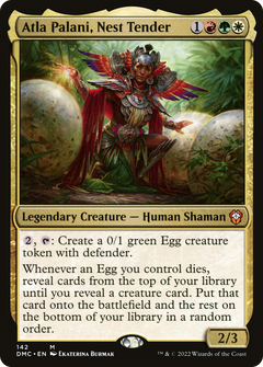 Atla Palani, Nest Tender (142) [Commander: Dominaria United] - Deck Out Gaming