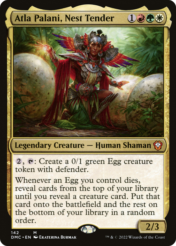 Atla Palani, Nest Tender (142) [Commander: Dominaria United] - Deck Out Gaming