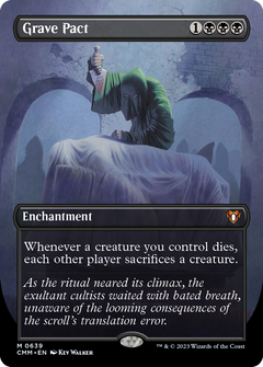 Grave Pact (Borderless) (639) [Commander Masters] foil - Deck Out Gaming