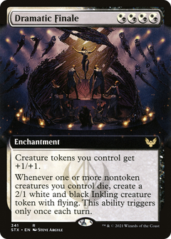 Dramatic Finale (Extended Art) (341) [Strixhaven: School of Mages] - Deck Out Gaming