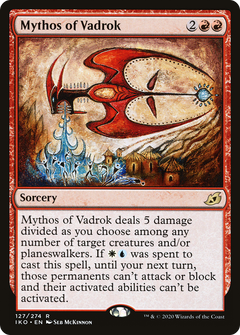 Mythos of Vadrok (127) [Ikoria: Lair of Behemoths] foil - Deck Out Gaming