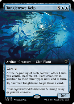 Tangletrove Kelp (Extended Art) (334) [Murders at Karlov Manor Commander] - Deck Out Gaming