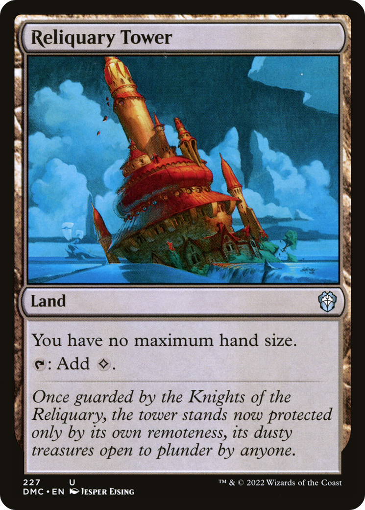 Reliquary Tower (227) [Commander: Dominaria United] - Deck Out Gaming