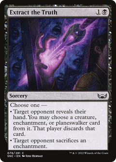 Extract the Truth (78) [Streets of New Capenna] foil - Deck Out Gaming