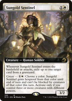 Sungold Sentinel (332) [Innistrad: Midnight Hunt] - Deck Out Gaming