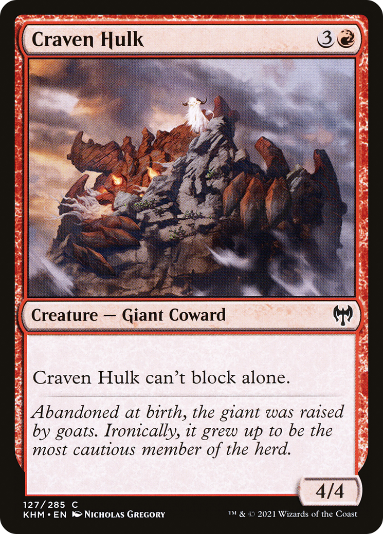 Craven Hulk (127) [Kaldheim] - Deck Out Gaming
