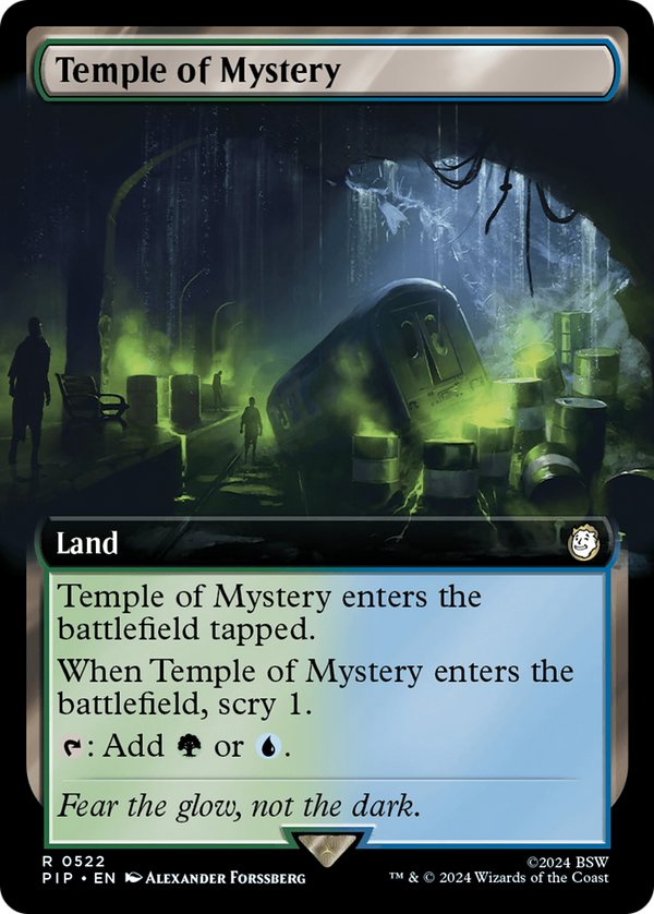 Temple of Mystery (Extended Art) (522) [Fallout] foil - Deck Out Gaming