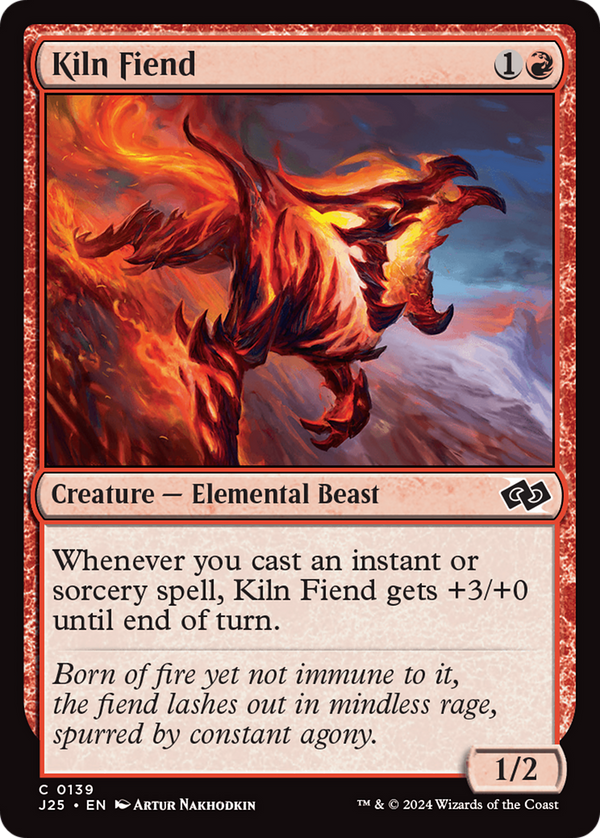 Kiln Fiend (139) [Foundations Jumpstart] - Deck Out Gaming
