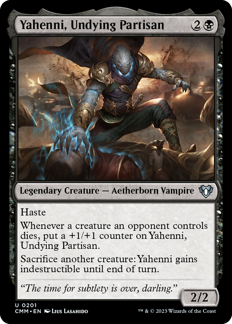 Yahenni, Undying Partisan (201) [Commander Masters] foil - Deck Out Gaming