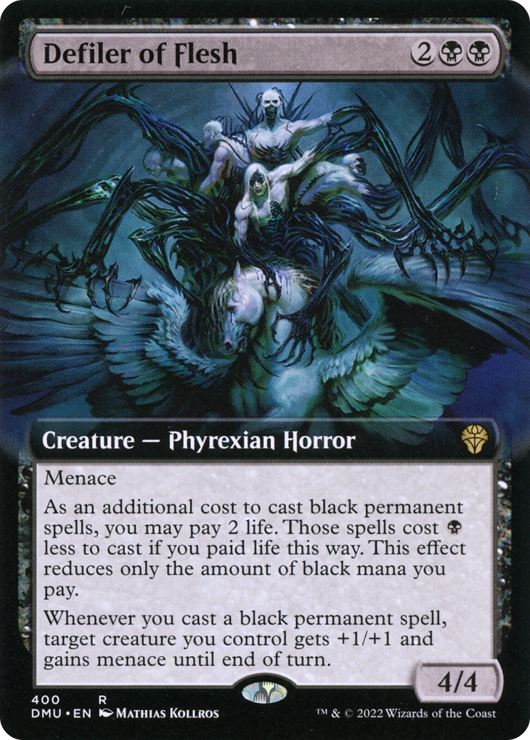 Defiler of Flesh (Extended Art) (400) [Dominaria United] - Deck Out Gaming