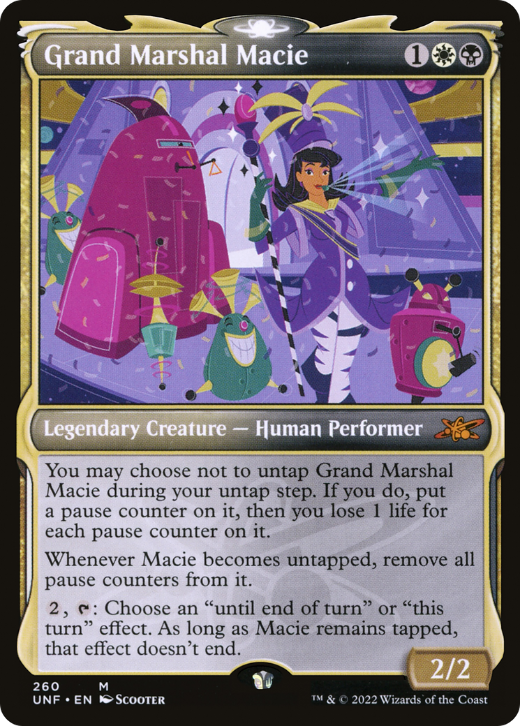Grand Marshal Macie (Showcase) (260) [Unfinity] - Deck Out Gaming