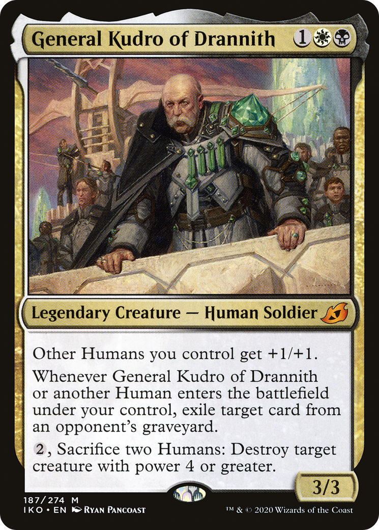 General Kudro of Drannith (187) [Ikoria: Lair of Behemoths] - Deck Out Gaming