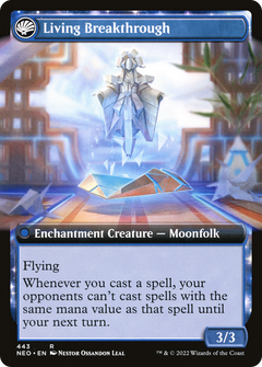 Inventive Iteration (Extended Art) (443) [Kamigawa: Neon Dynasty] foil - Deck Out Gaming