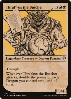 Thrakkus the Butcher (Showcase) (440) [Commander Legends: Battle for Baldur's Gate] foil - Deck Out Gaming