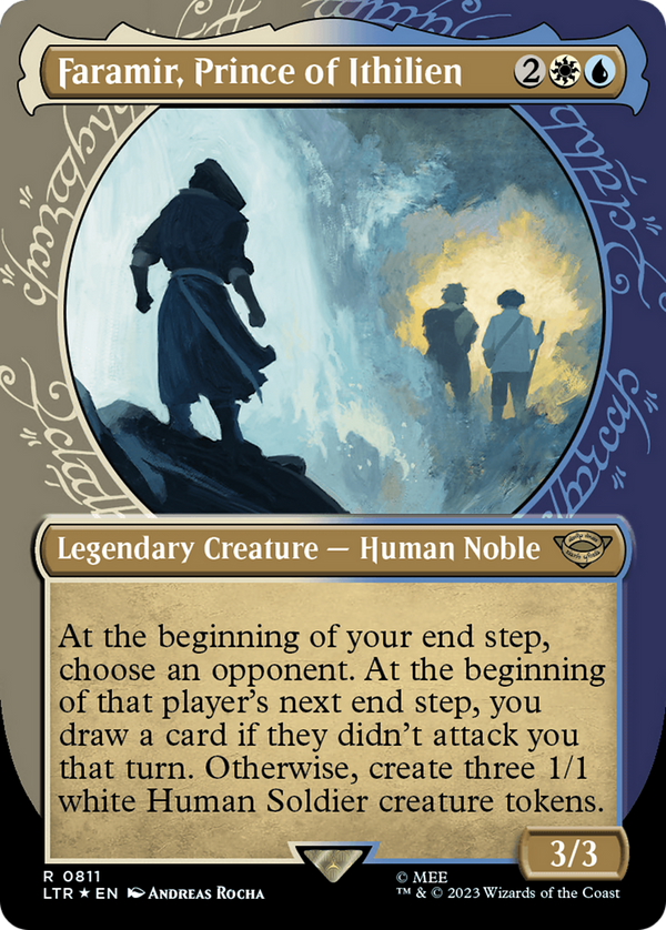 Faramir, Prince of Ithilien (Showcase) (Surge Foil) (811) [The Lord of the Rings: Tales of Middle-earth] foil - Deck Out Gaming