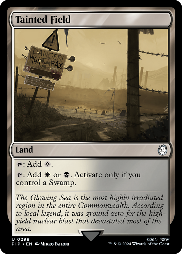 Tainted Field (298) [Fallout] - Deck Out Gaming