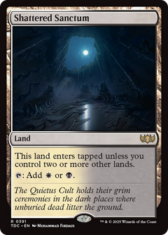 Shattered Sanctum (391) [Commander: Tarkir: Dragonstorm] - Deck Out Gaming