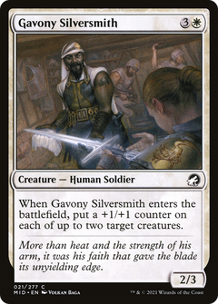 Gavony Silversmith (21) [Innistrad: Midnight Hunt] - Deck Out Gaming