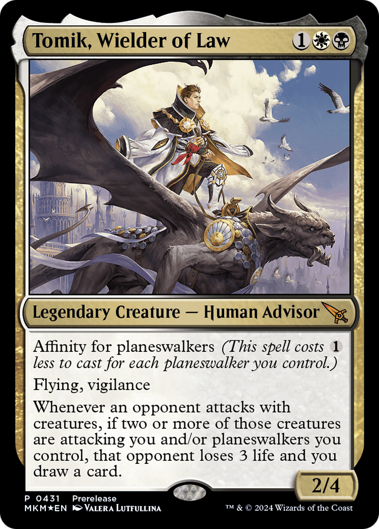 Tomik, Wielder of Law (431) [Murders at Karlov Manor] foil - Deck Out Gaming