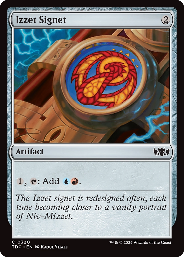 Izzet Signet (320) [Commander: Tarkir: Dragonstorm] - Deck Out Gaming
