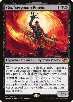 Gix, Yawgmoth Praetor (95) [The Brothers' War] - Deck Out Gaming