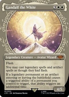 Gandalf the White (Showcase) (305) [The Lord of the Rings: Tales of Middle-earth] foil - Deck Out Gaming