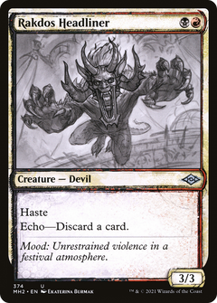 Rakdos Headliner (Showcase) (374) [Modern Horizons 2] foil - Deck Out Gaming
