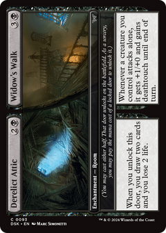 Derelict Attic // Widow's Walk (93) [Duskmourn: House of Horror] - Deck Out Gaming