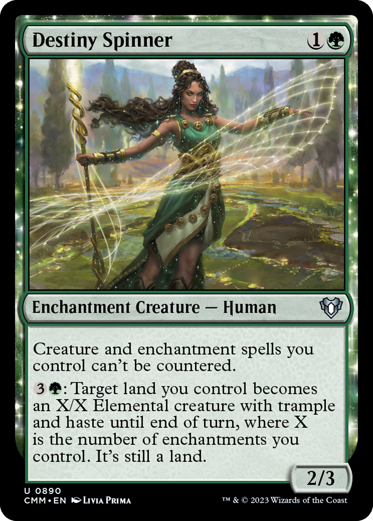 Destiny Spinner (890) [Commander Masters] - Deck Out Gaming