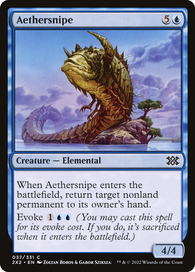 Aethersnipe (37) [Double Masters 2022] - Deck Out Gaming