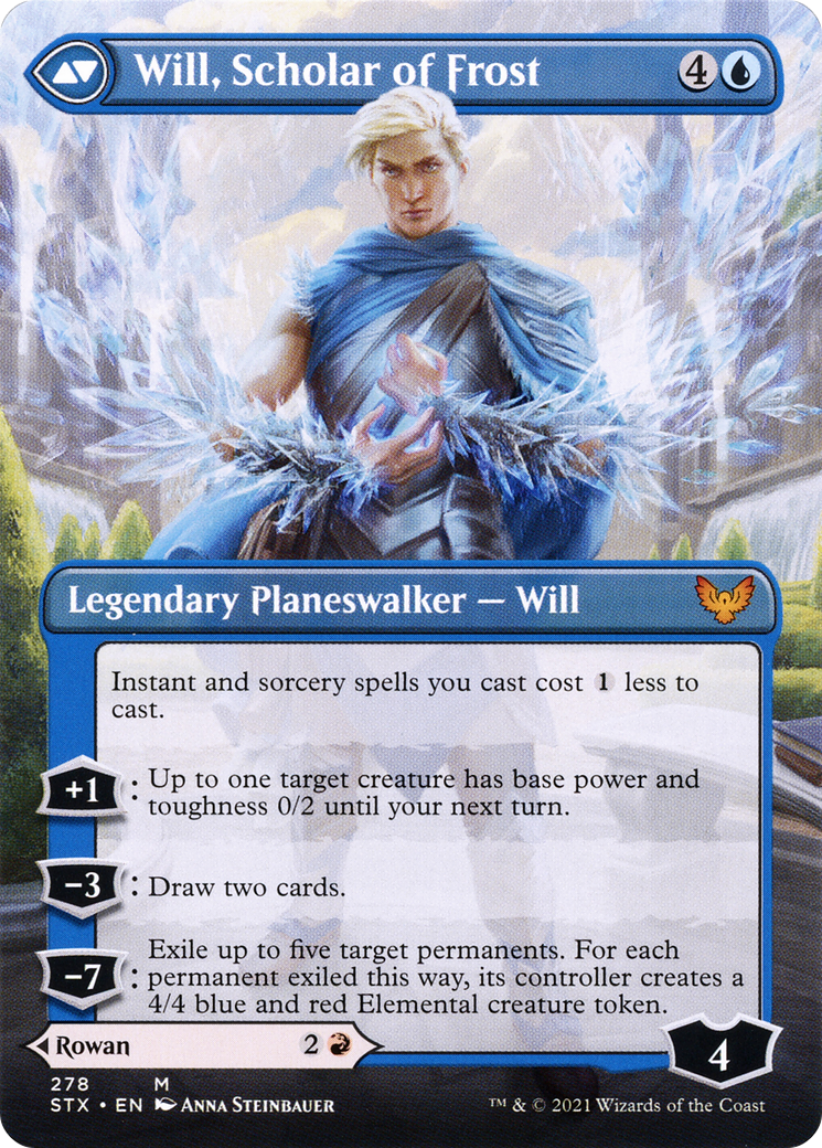 Rowan, Scholar of Sparks (Borderless) (278) [Strixhaven: School of Mages] foil - Deck Out Gaming